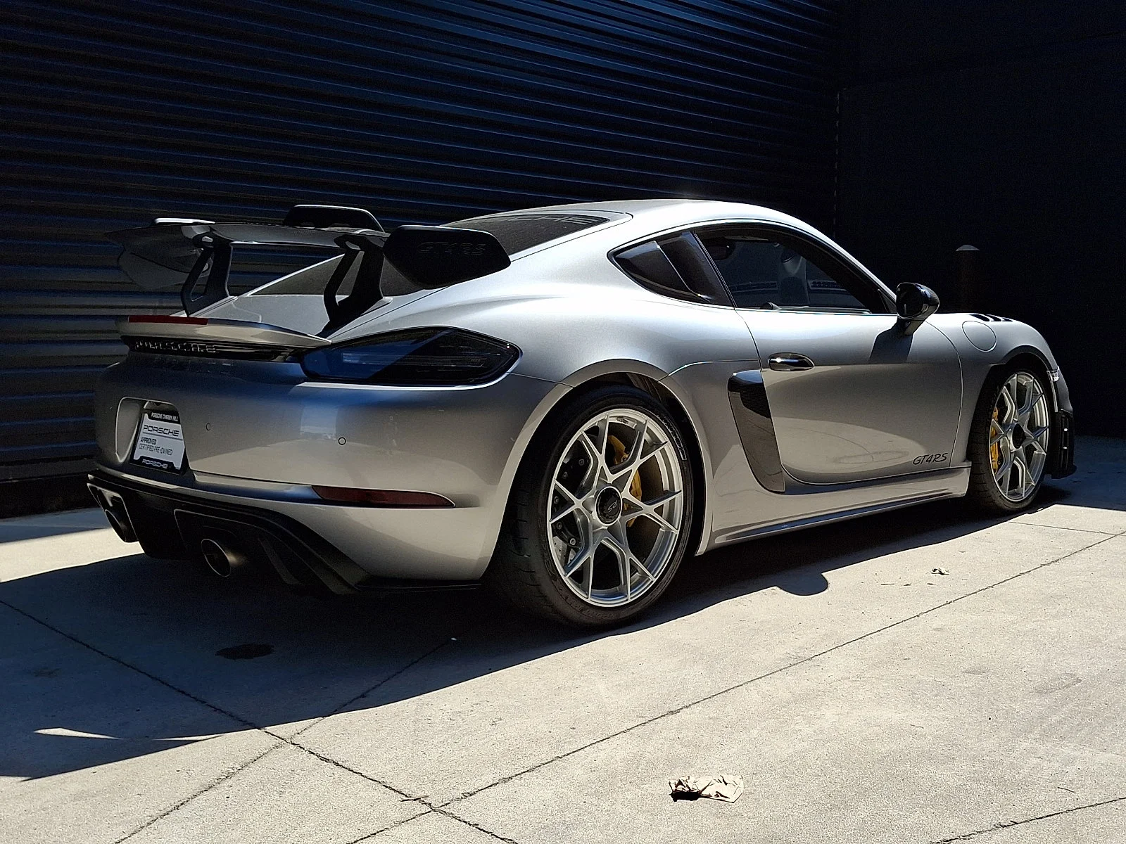Used 2024 Gt Silver Metallic   U2 Porsche GT4 RS image 9
