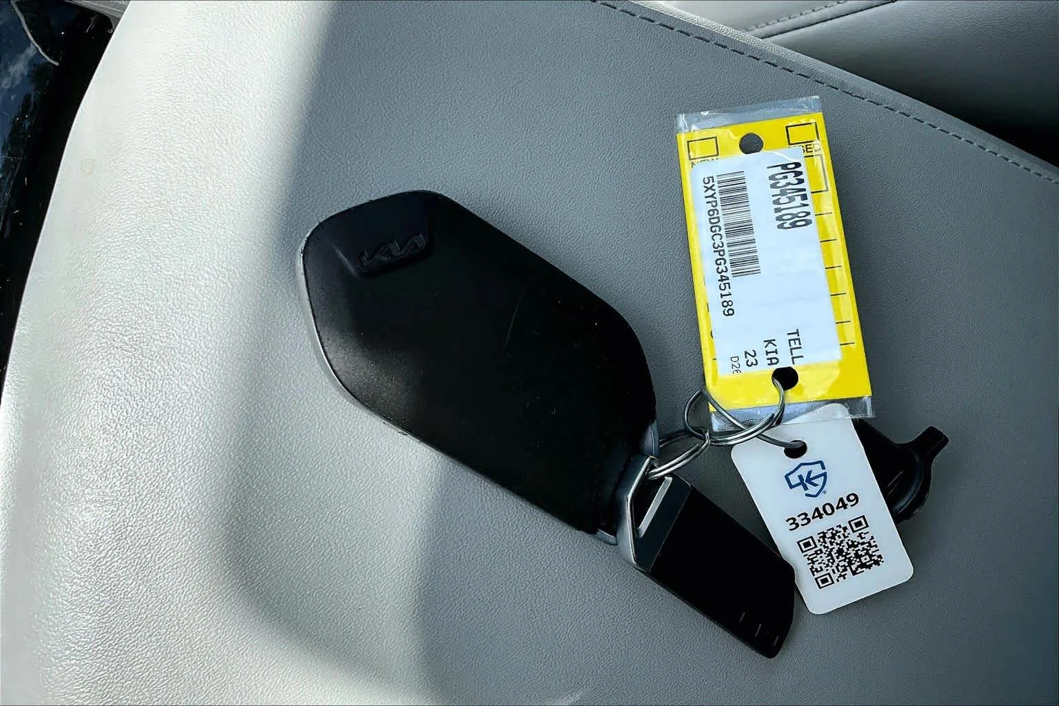 Used 2023 Ebony Black Kia S image 28