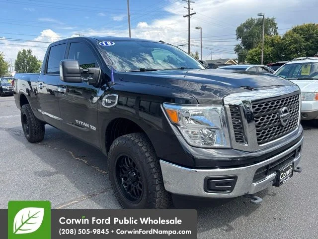 Used 2018 Black Nissan SV image 3