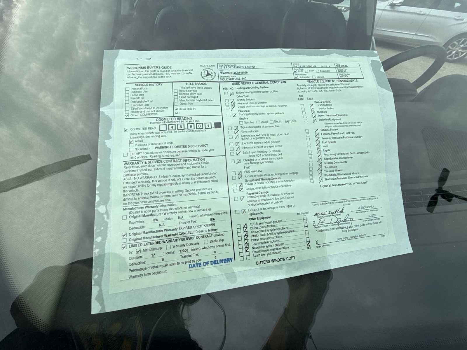 Used 2019 White Ford Titanium image 29