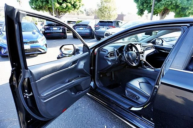 Used 2022 Black Toyota SE image 32