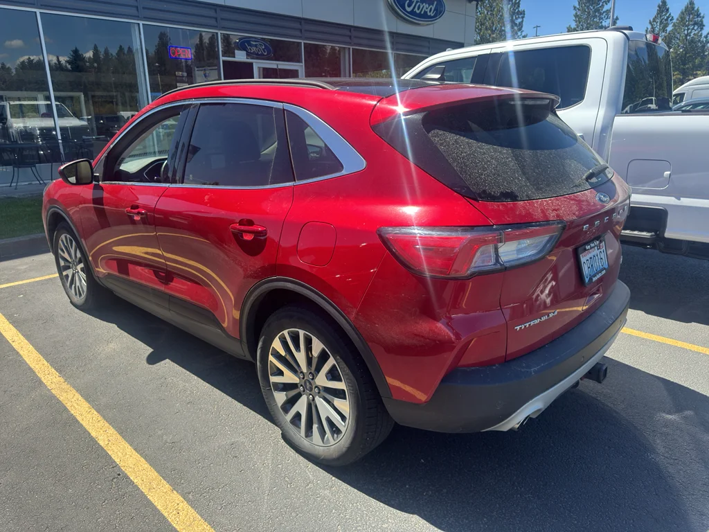 Used 2022 Red Metallic Ford Titanium Hybrid image 6