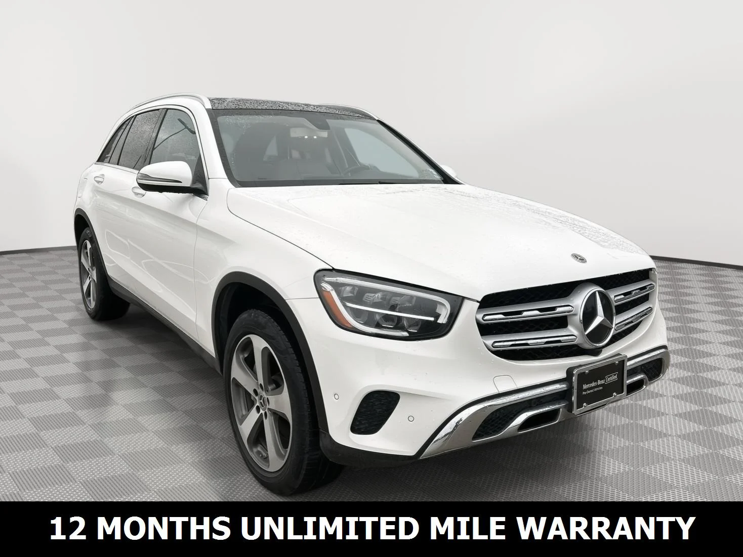 Certified Used 2020 Polar White Mercedes-Benz GLC 300 image 1