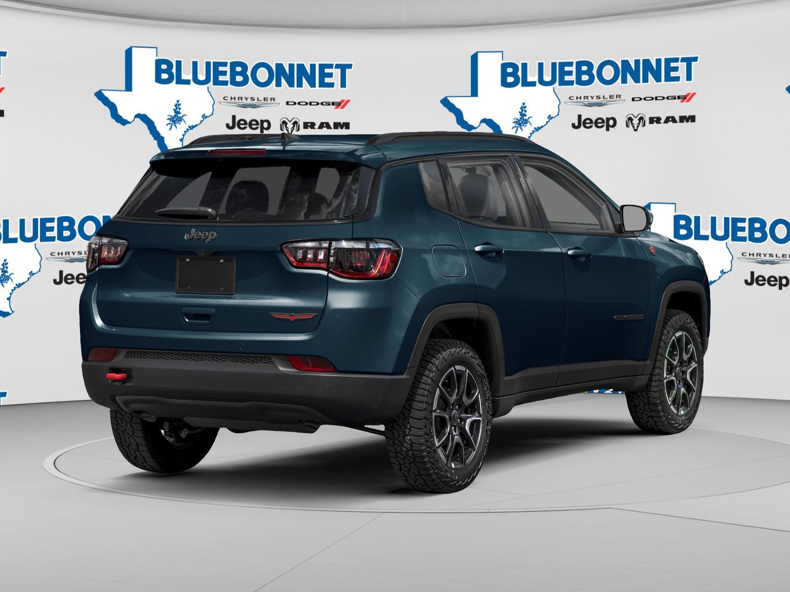 New 2026 Fathom Blue Pearl-Coat Exterior Paint Jeep Trailhawk image 3