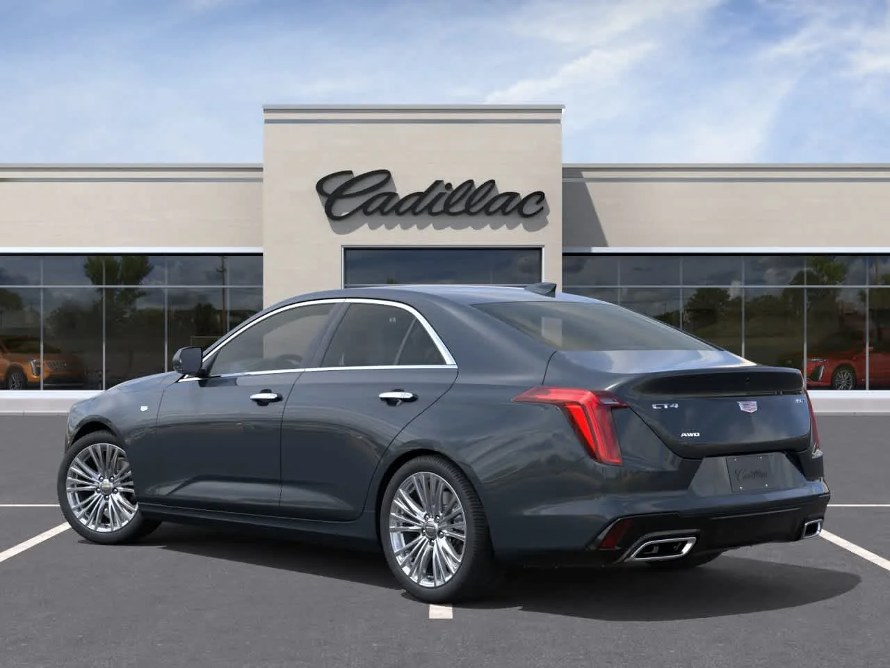 New 2026 Deep Space Metallic Cadillac Premium Luxury image 3