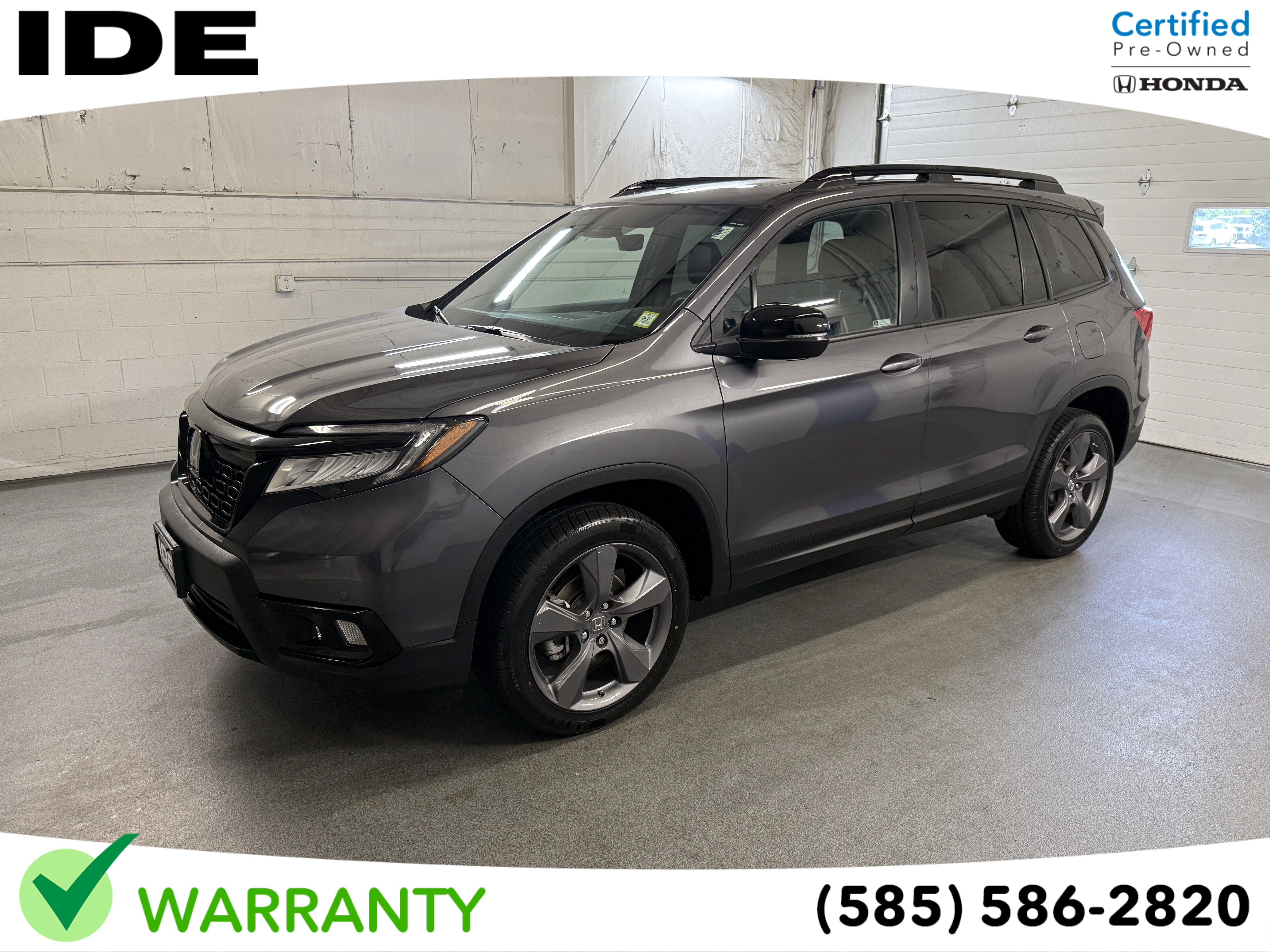 Used 2019 Modern Steel Metallic Honda Touring image 1