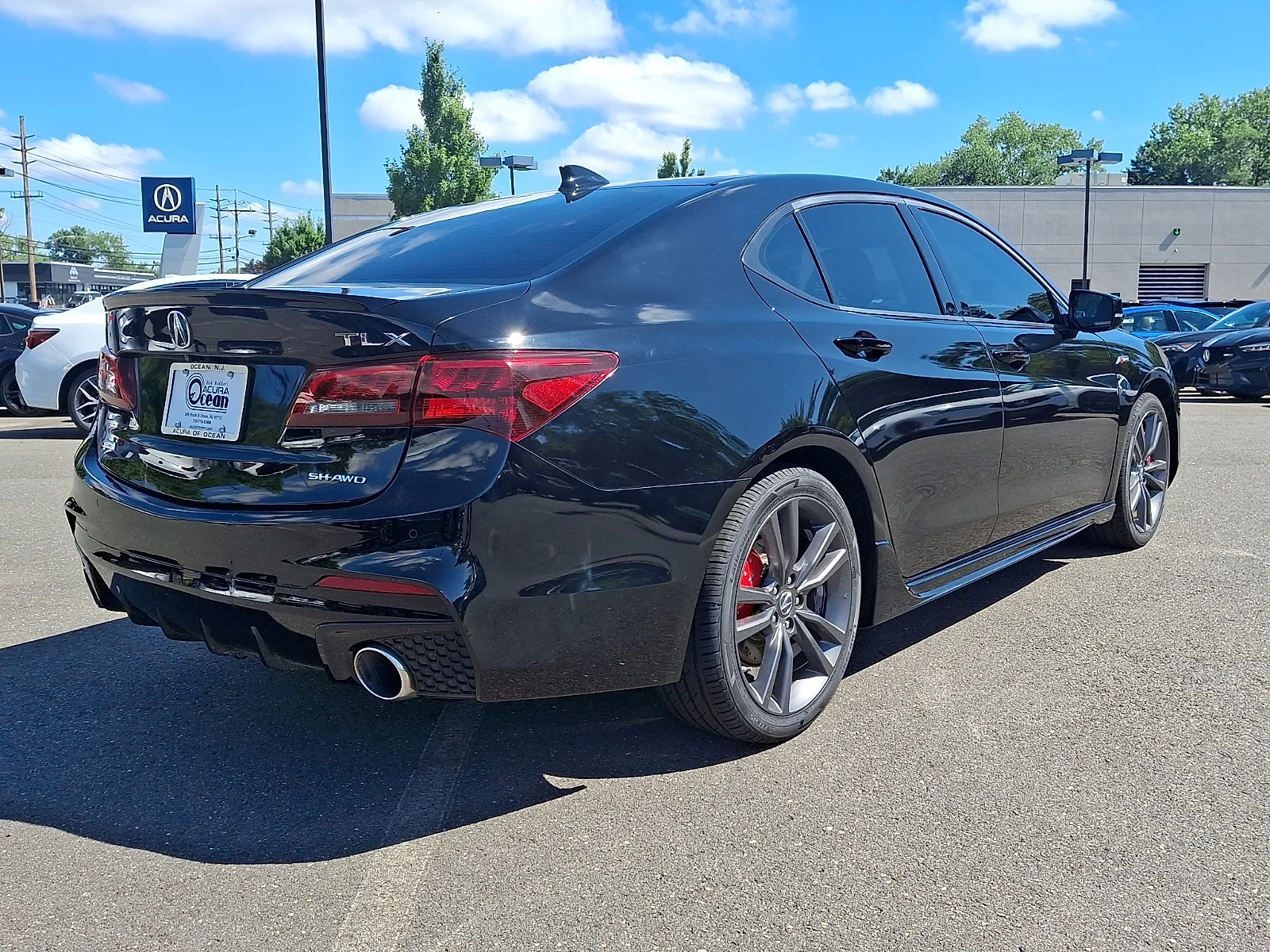 Used 2018 Crystal Black Pearl Acura AWD A-SPEC with Technology Package image 6