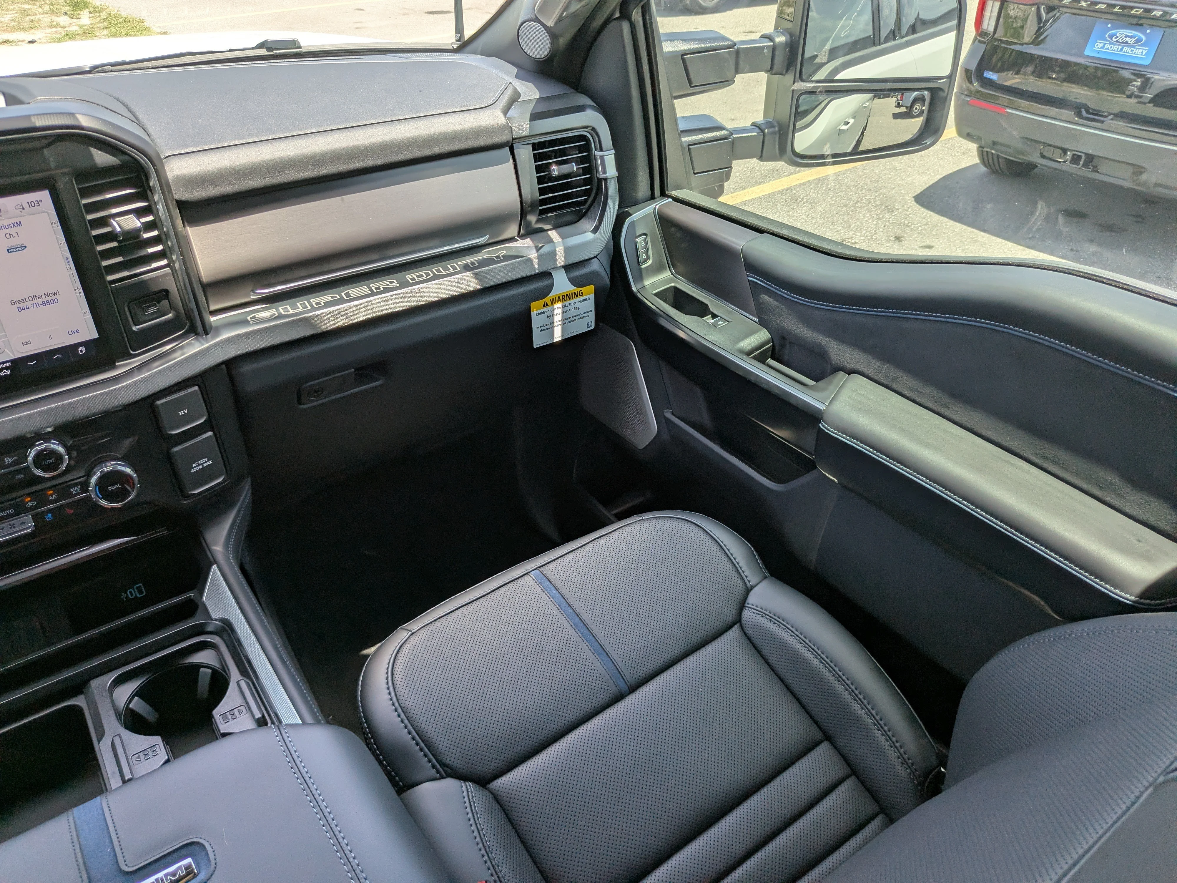 New 2026 Star White Metallic Tri-Coat Ford F-250® Platinum® image 17