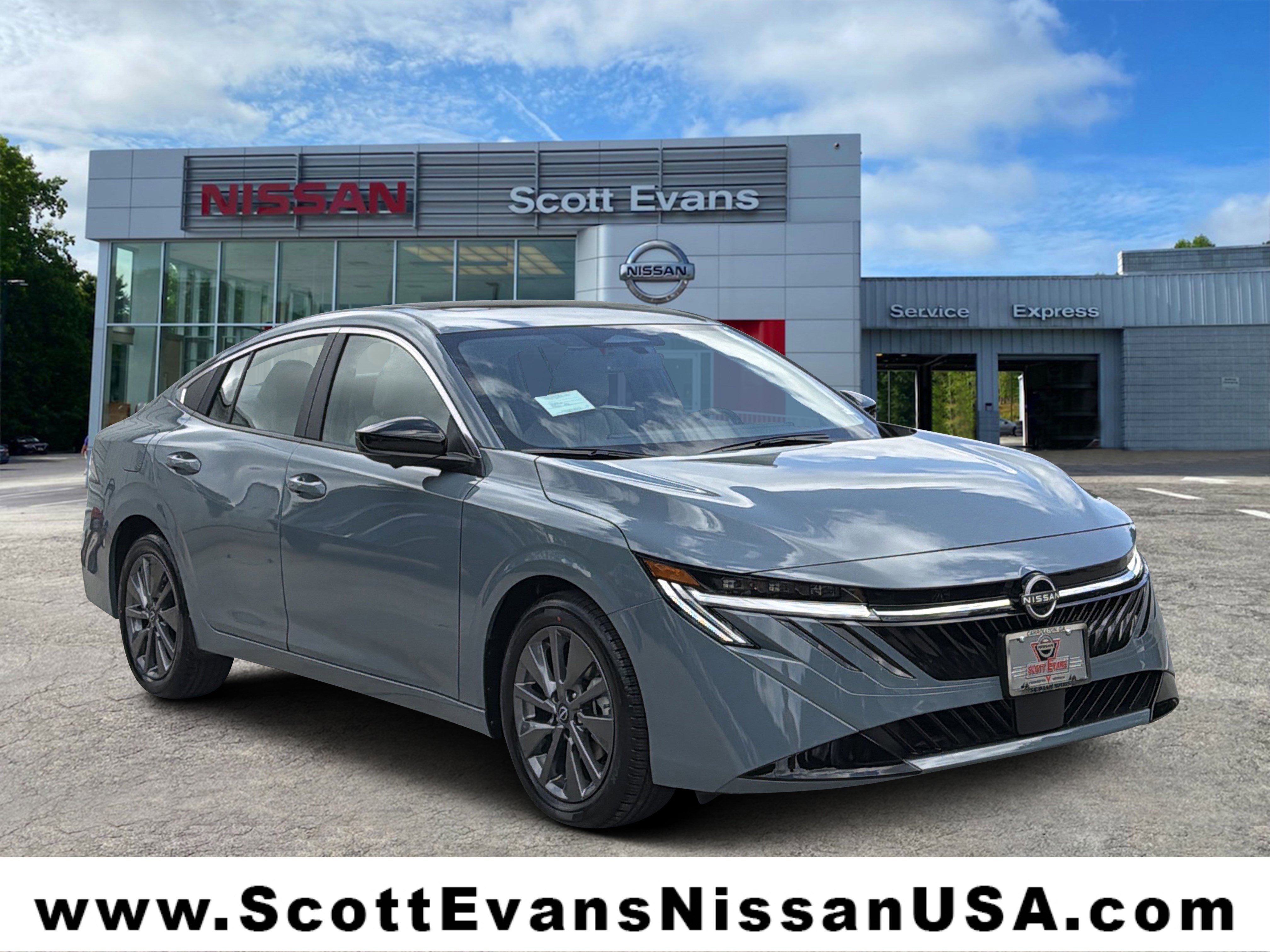 New 2026 Atlantic Gray Metallic Nissan SL image 1
