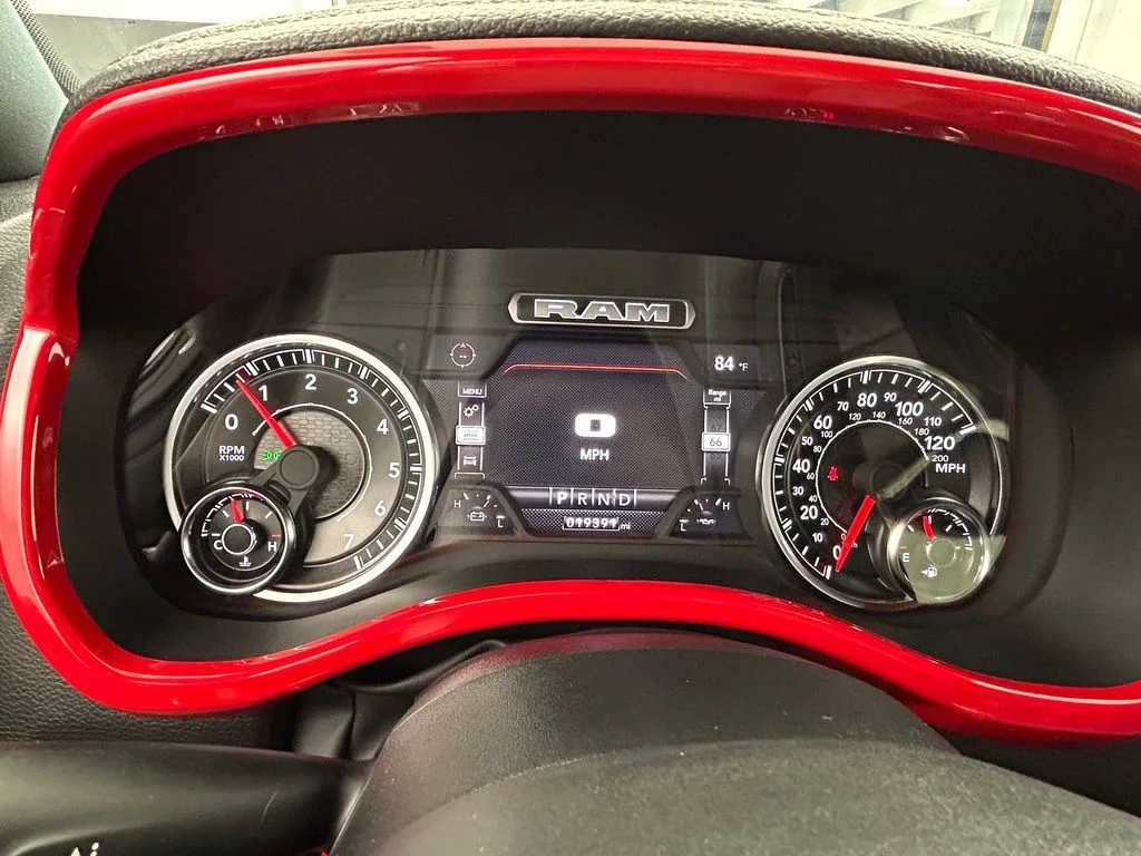 Used 2023 Flame Red Clearcoat Ram Laramie image 31