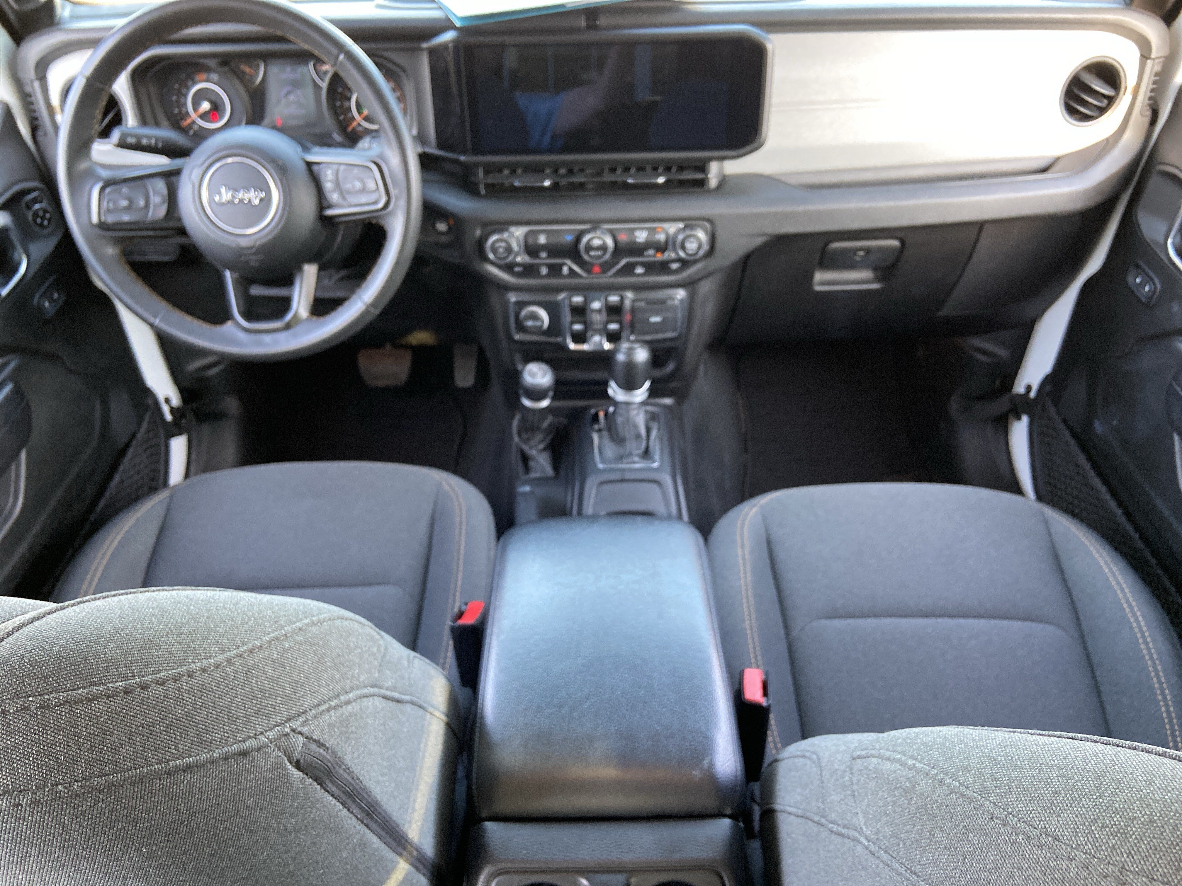 Used 2024 Bright White Clearcoat Jeep Sport S image 50