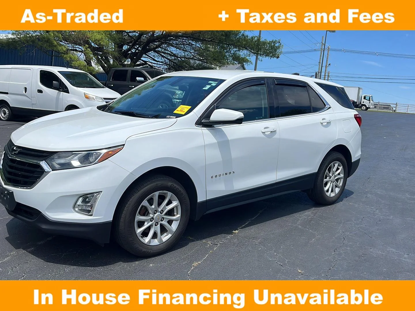 Used 2018 SUMMIT WHITE Chevrolet LT image 1