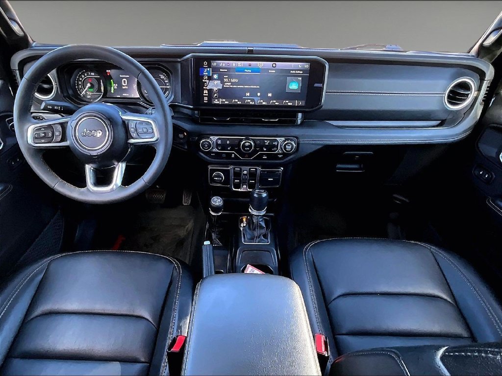 Used 2024 Black Jeep Sahara 4xe image 21
