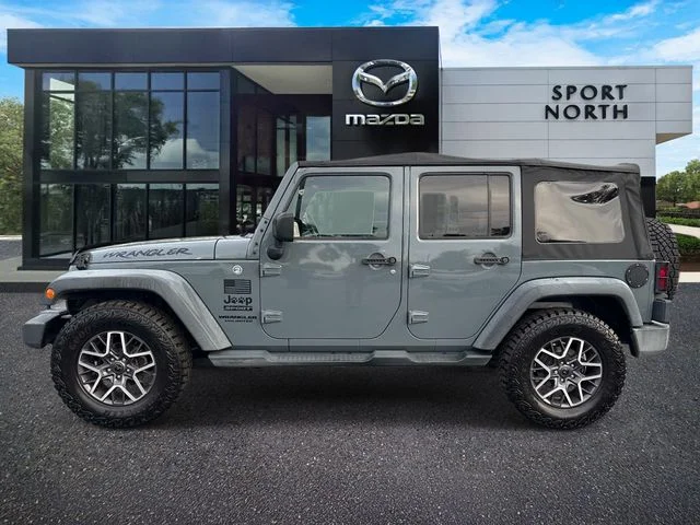 Used 2015 Gray Jeep Unlimited Sport image 7