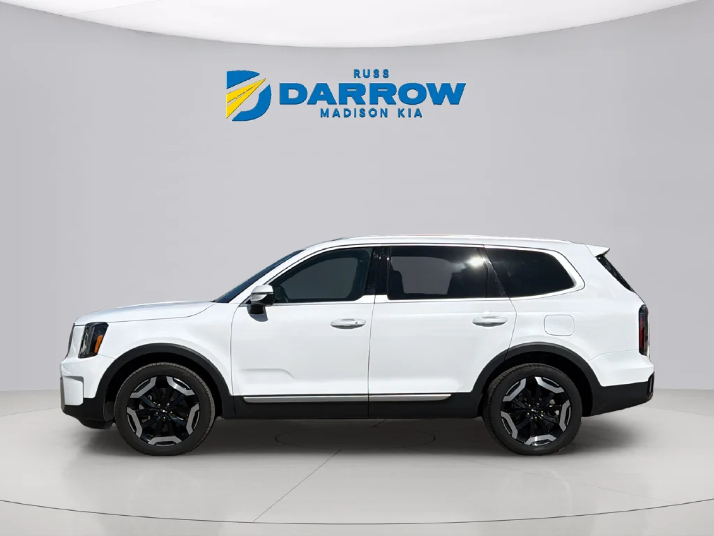 Used 2024 Glacial White Pearl Kia EX image 2