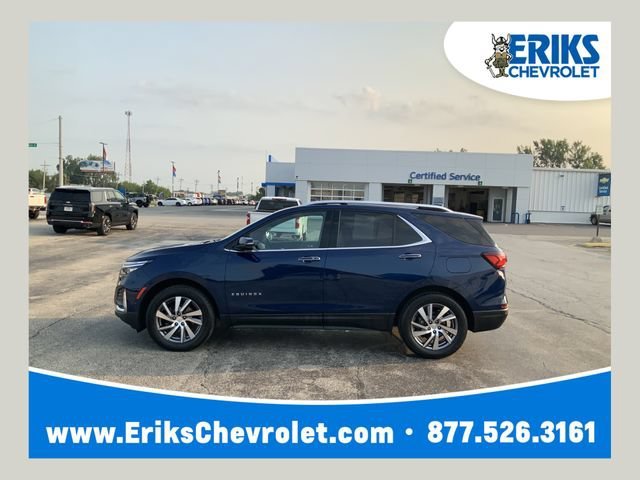 Certified Used 2023 Blue Glow Metallic Chevrolet Premier image 1