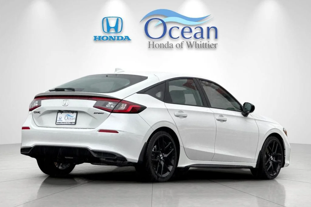 New 2026 Platinum White Pearl Honda Sport image 4