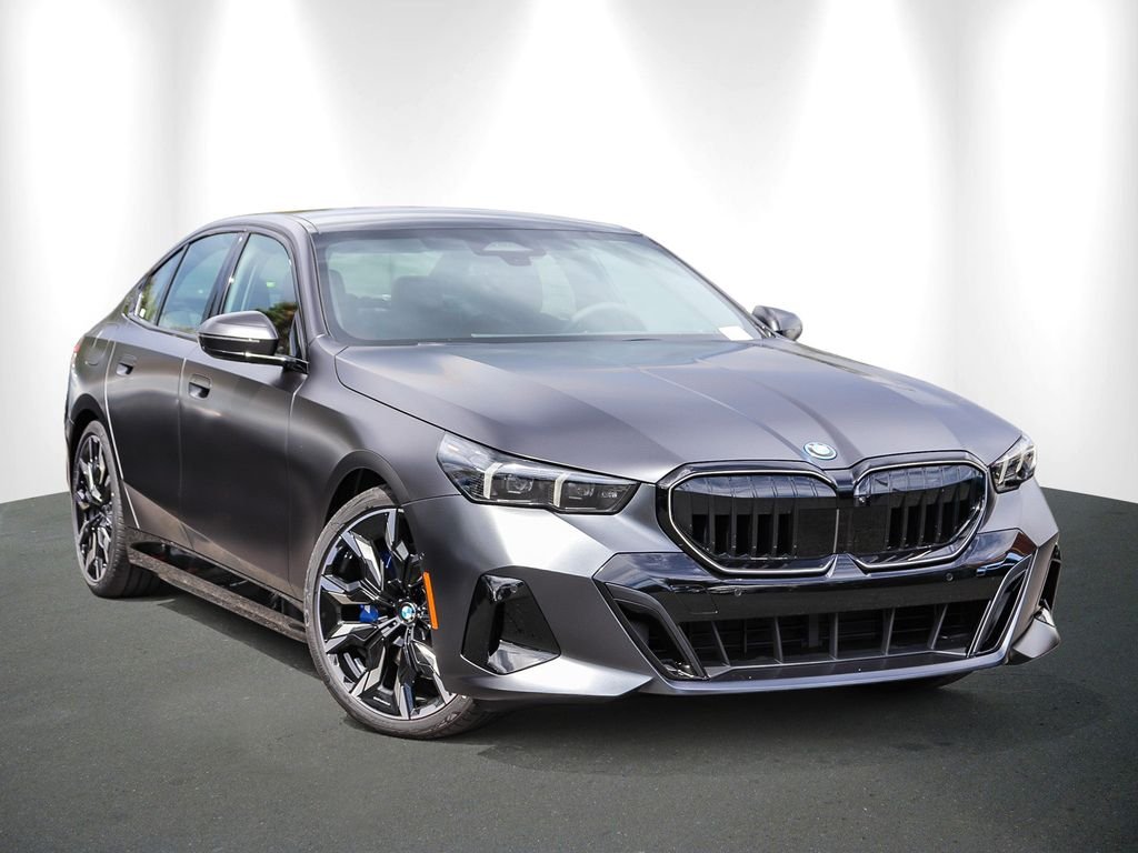 New 2027 Frozen Deep Grey BMW 550e xDrive image 1