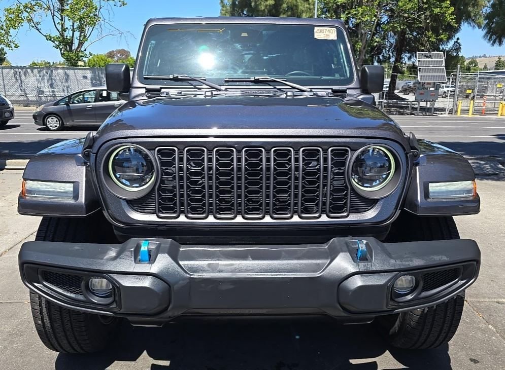 Used 2024 Gray Jeep Sport S 4xe image 2