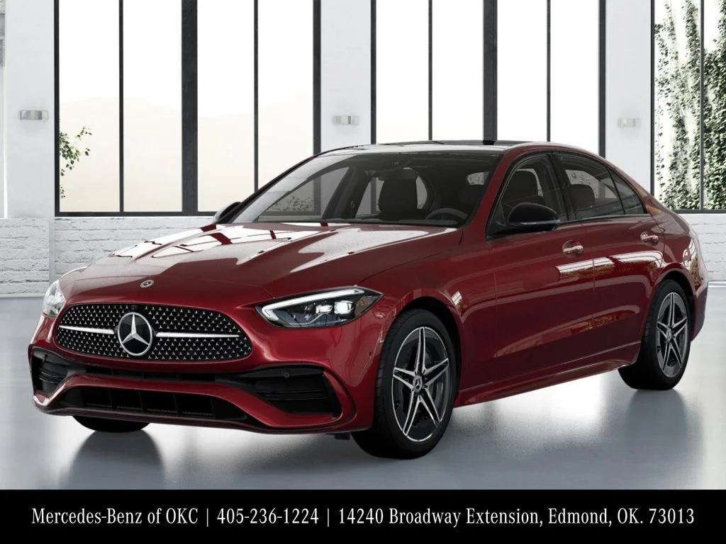 New 2026 Red Mercedes-Benz C 300 image 1