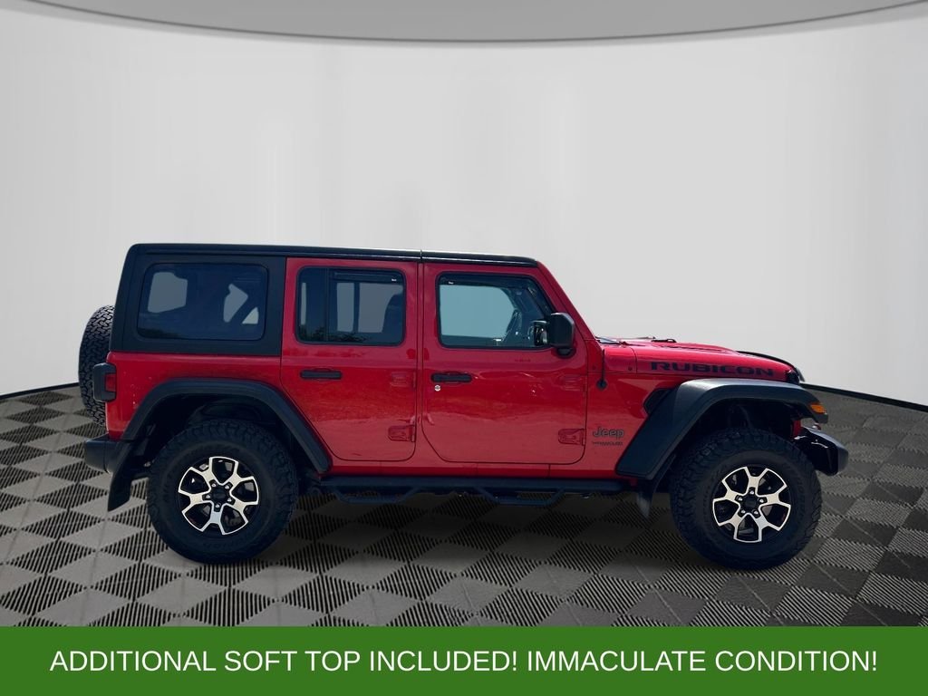 Used 2020 Red Jeep Unlimited Rubicon image 6