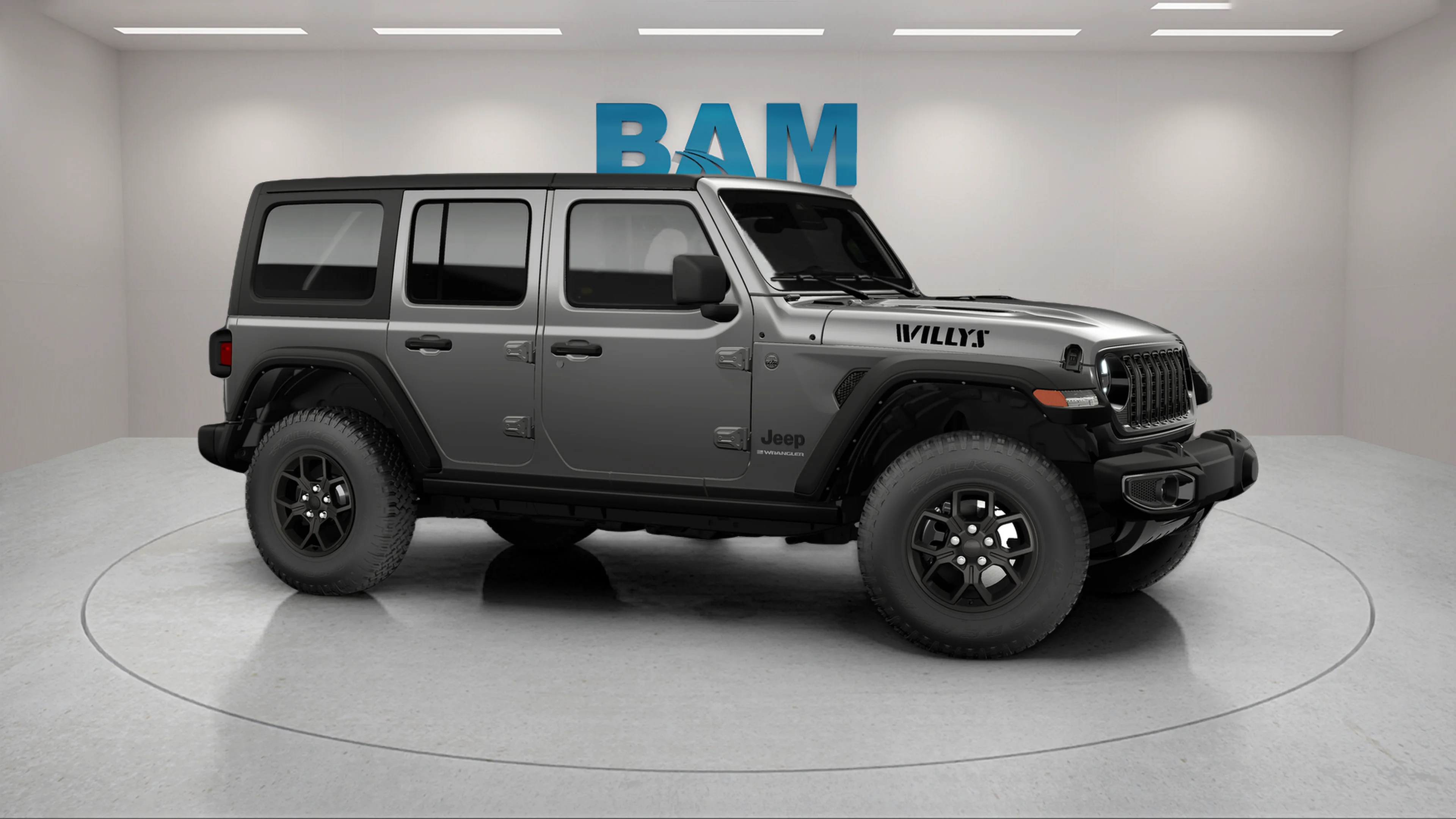 New 2026 Granite Crystal Metallic Clear-Coat Exterior Paint Jeep Willys image 2