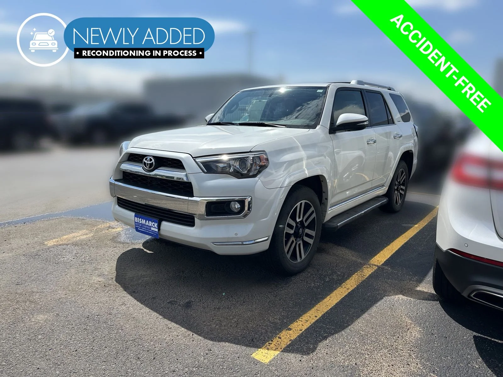 Used 2016 White Toyota Limited image 1