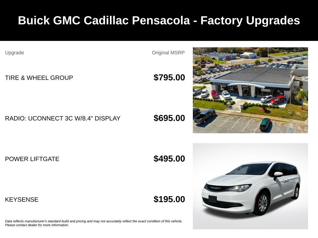 Used 2017 White Chrysler Touring image 4