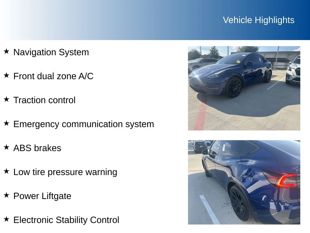 Used 2024 Blue Tesla Long Range image 5