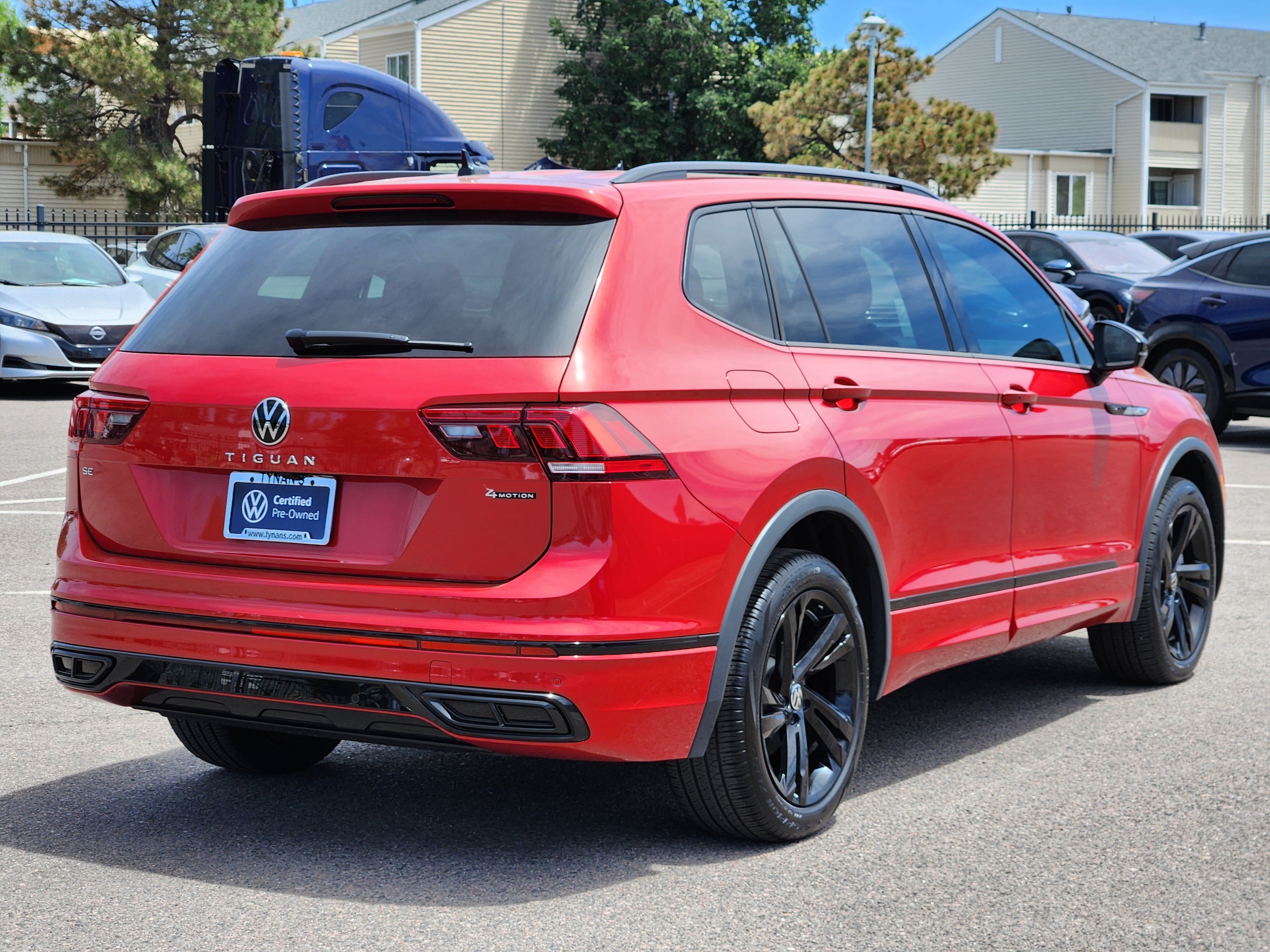Certified Used 2024 Red Volkswagen 2.0T SE R-Line Black image 5