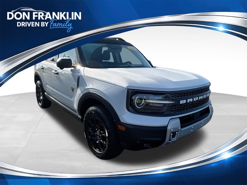 New 2026 Space White Metallic Ford Badlands® image 1