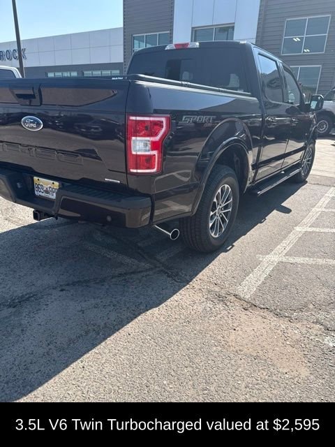 Used 2018 Magma Red Ford XLT image 4