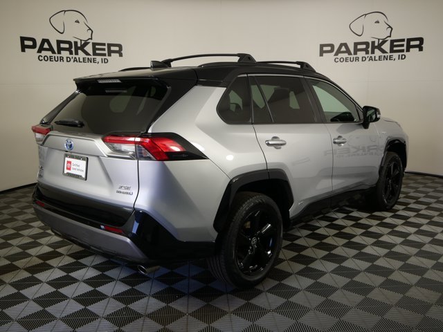 Certified Used 2021 Silver Sky Metallic/Midnight Black Metallic Toyota Hybrid XSE w/ Technology Pkg & Weather Pkg image 5