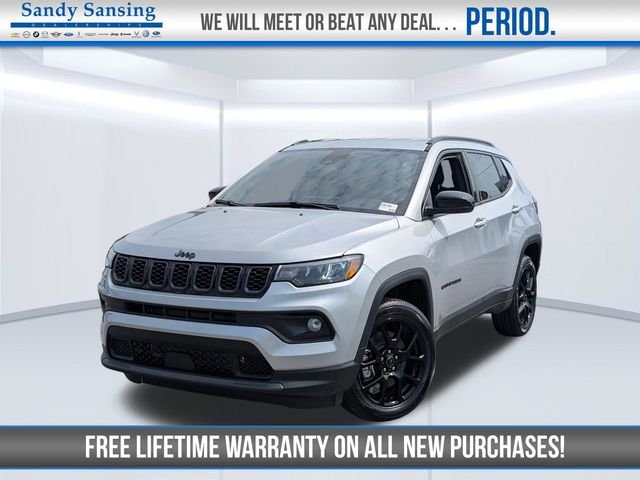 New 2026 Silver Zynith Metallic Clear-Coat Exterior Paint Jeep Latitude image 1