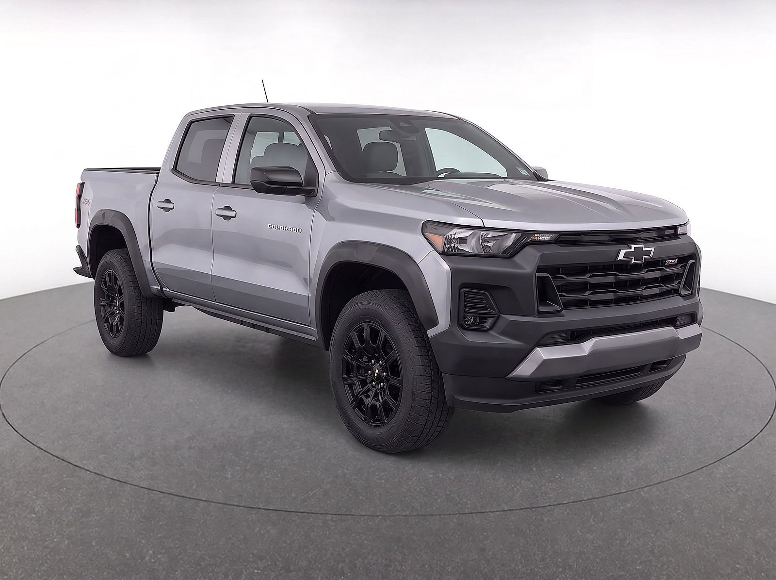 Used 2023 STERLING GRAY METALLIC Chevrolet 4WD Trail Boss image 2