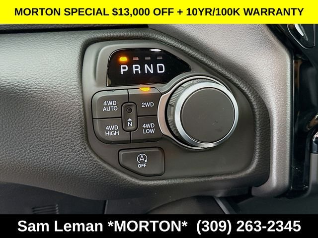New 2026 Diamond Black Crystal Pearl-Coat Exterior Paint Ram Big Horn/Lone Star image 17