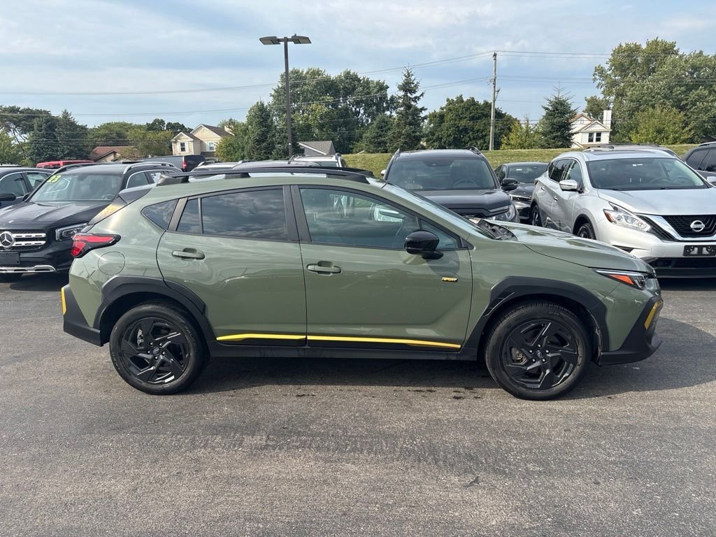 Certified Used 2024 Green Subaru Sport image 2