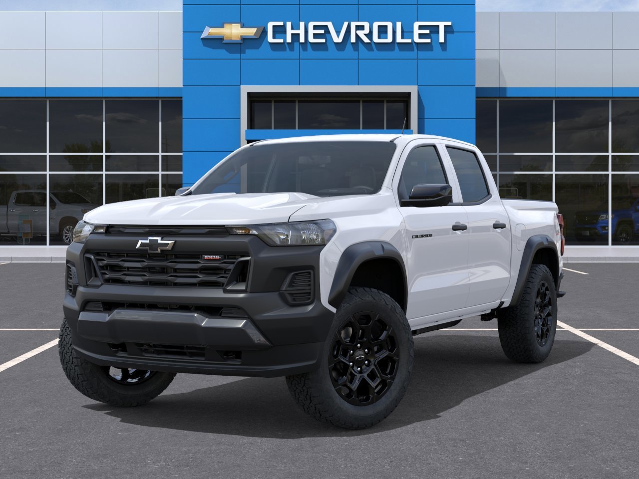 New 2026 Summit White Chevrolet Trail Boss image 6