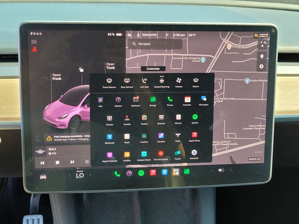 Used 2022 Black Tesla Performance image 19