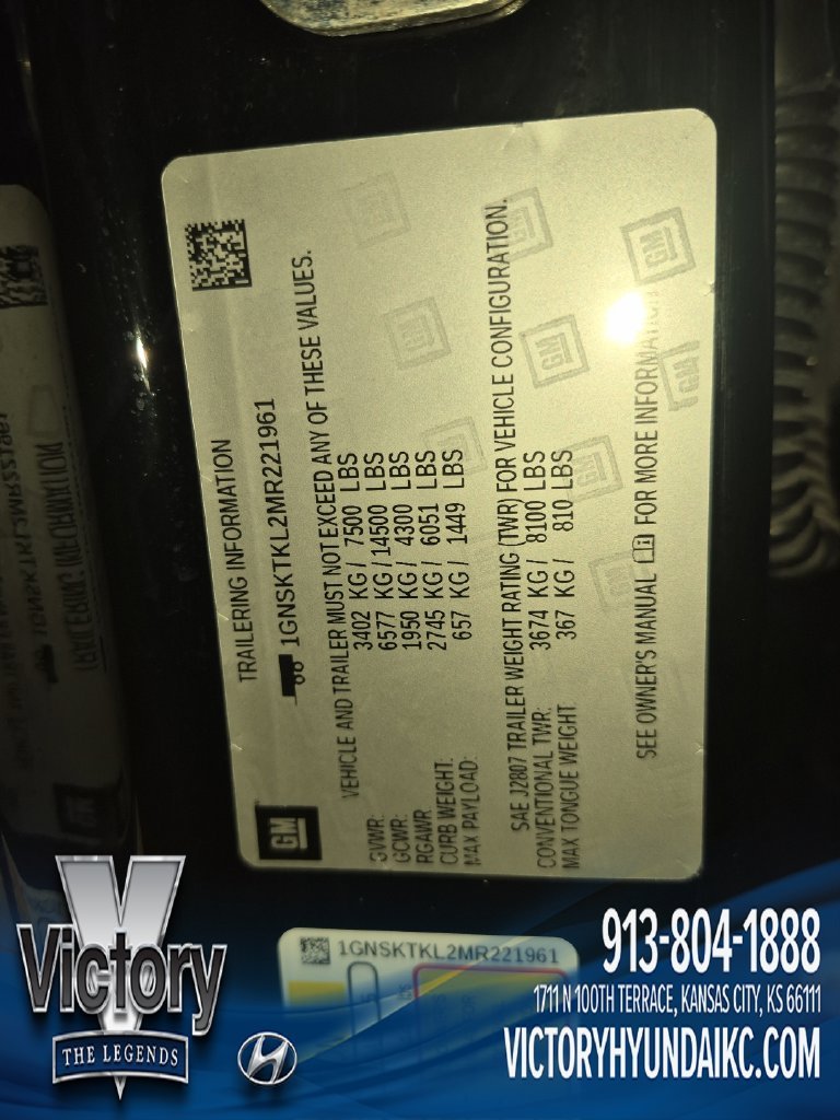 Used 2021 Black Chevrolet High Country image 30