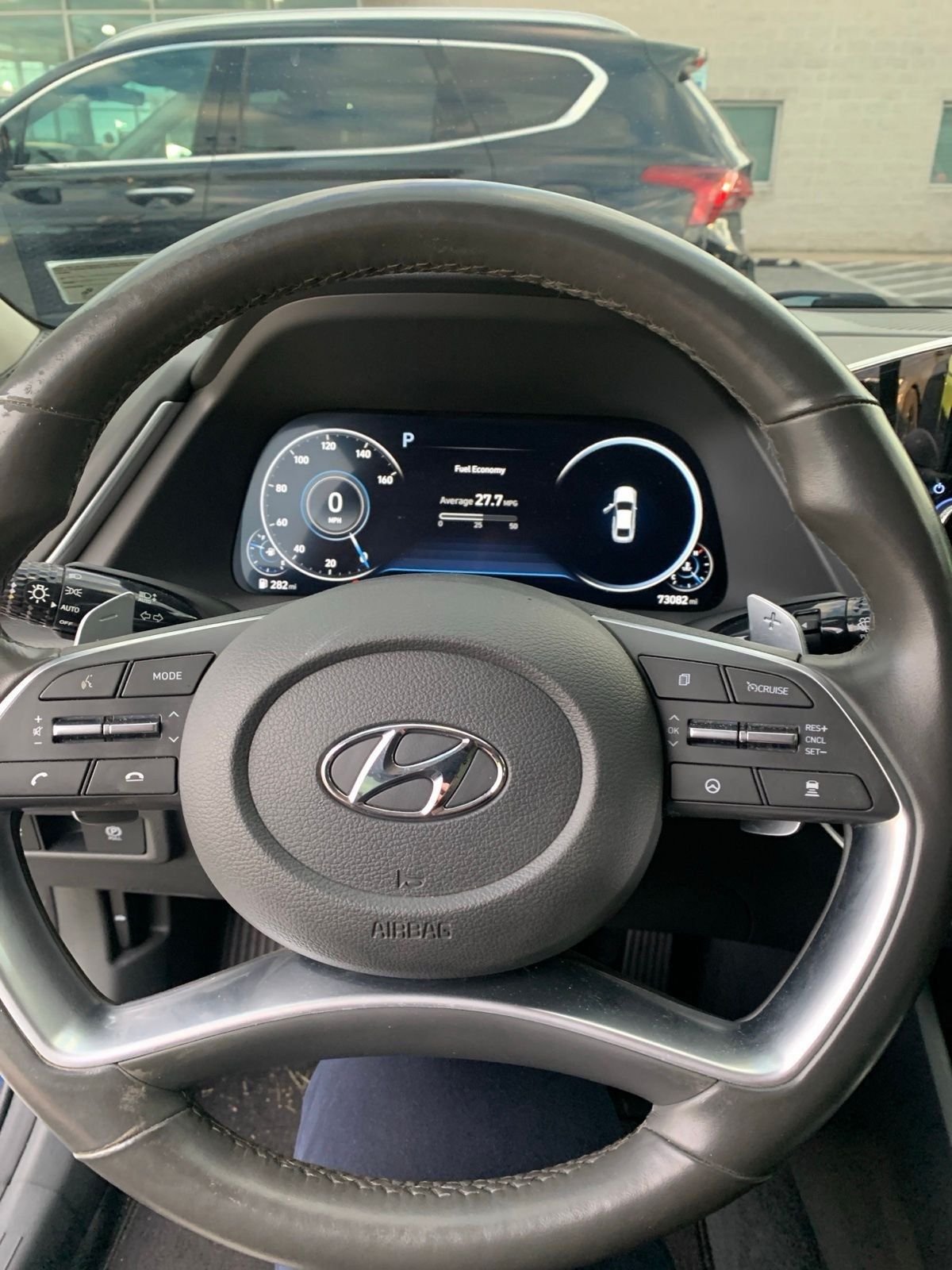 Used 2022 Blue Hyundai Limited image 8