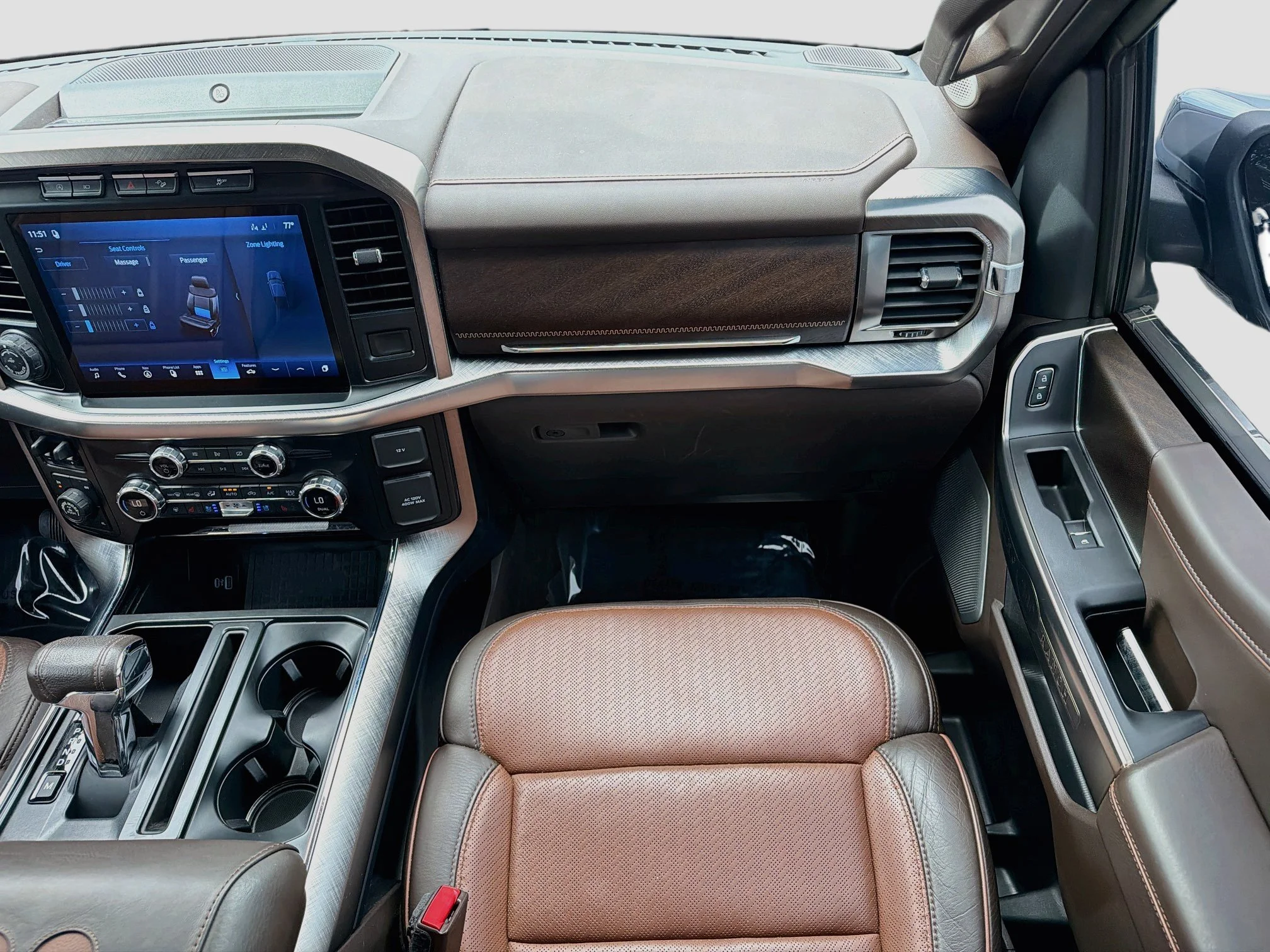 Used 2021 Agate Black Metallic Ford King Ranch image 16