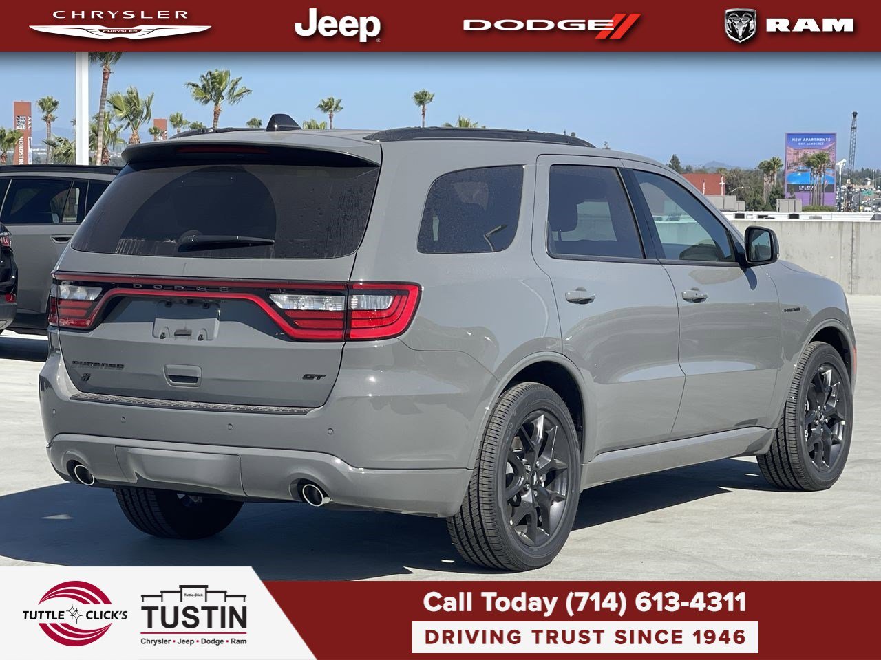 New 2026 Destroyer Gray Clear-Coat Exterior Paint Dodge GT Premium HEMI V8 image 6