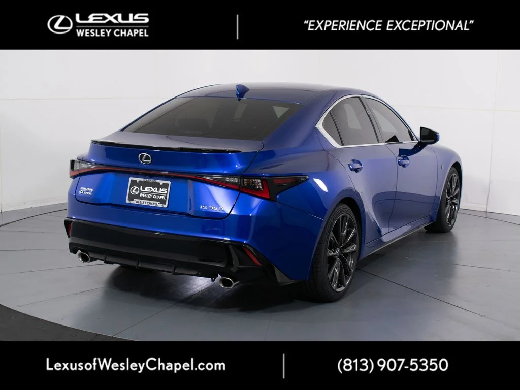 Used 2025 Blue Lexus 350 F SPORT Design image 4