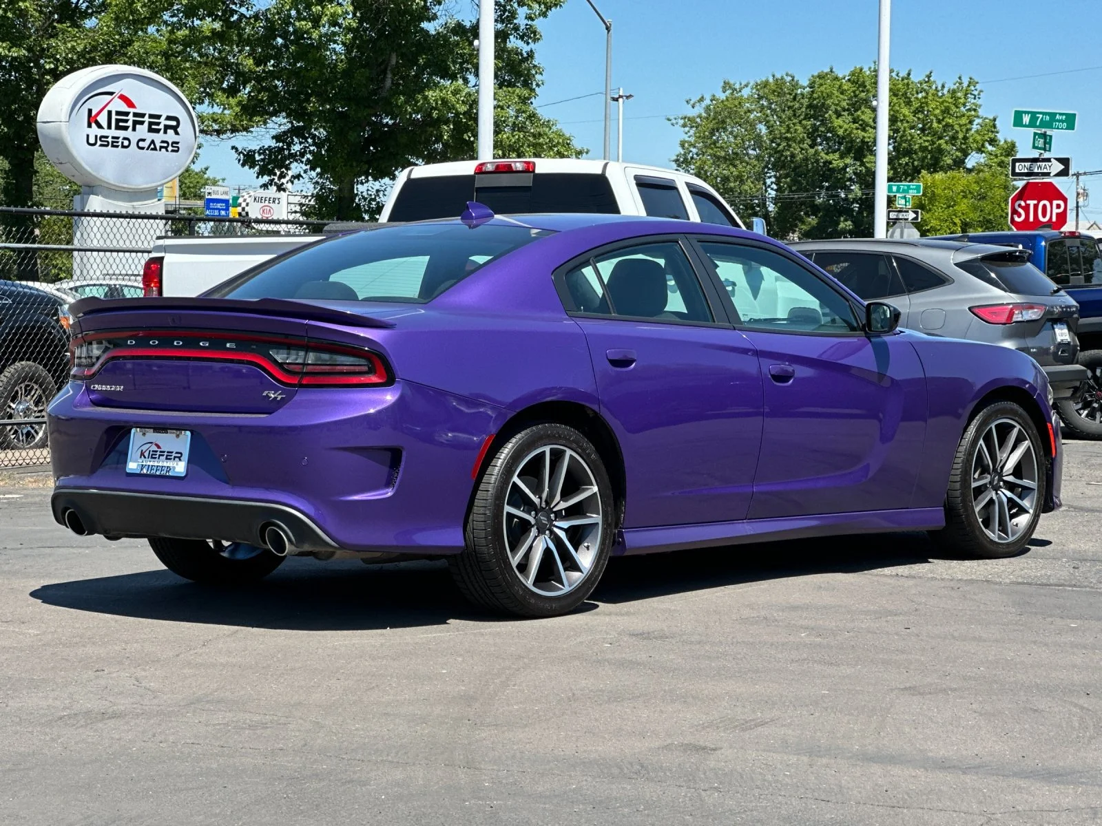 Used 2023 Plum Crazy Pearlcoat Dodge R/T image 56