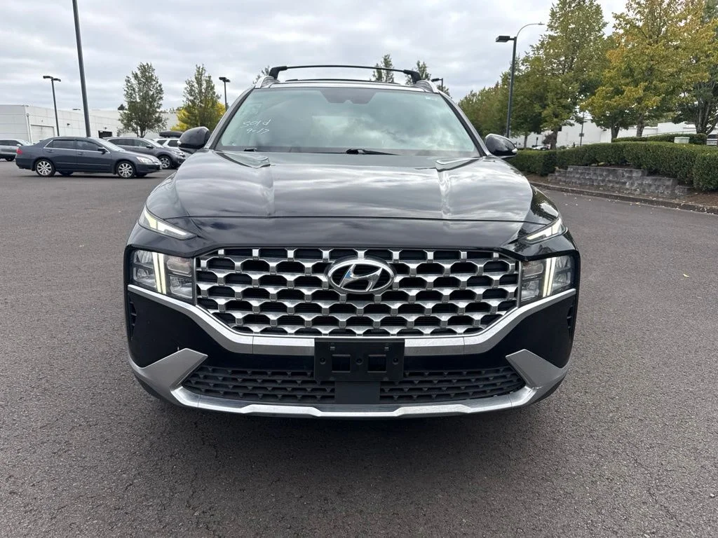 Used 2022 Twilight Black Hyundai SEL image 2