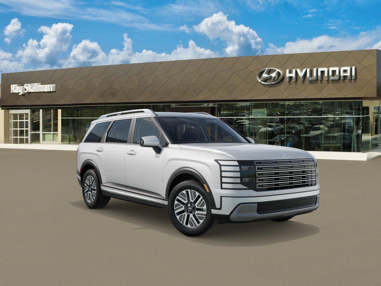 New 2026 Creamy White Pearl Hyundai Blue SEL 8P image 2