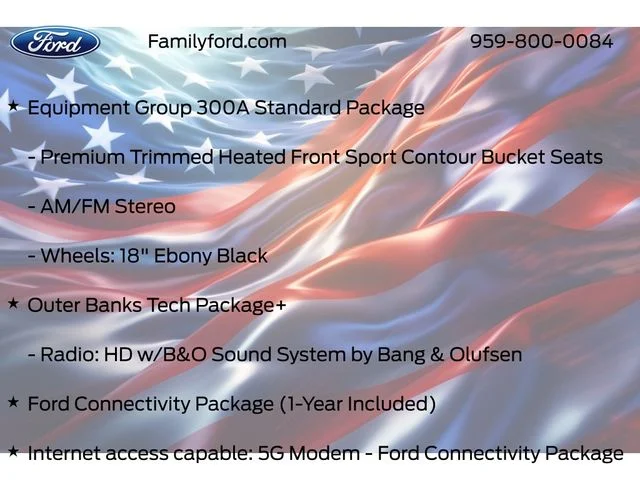 New 2026 Space White Metallic Ford Outer Banks® image 11