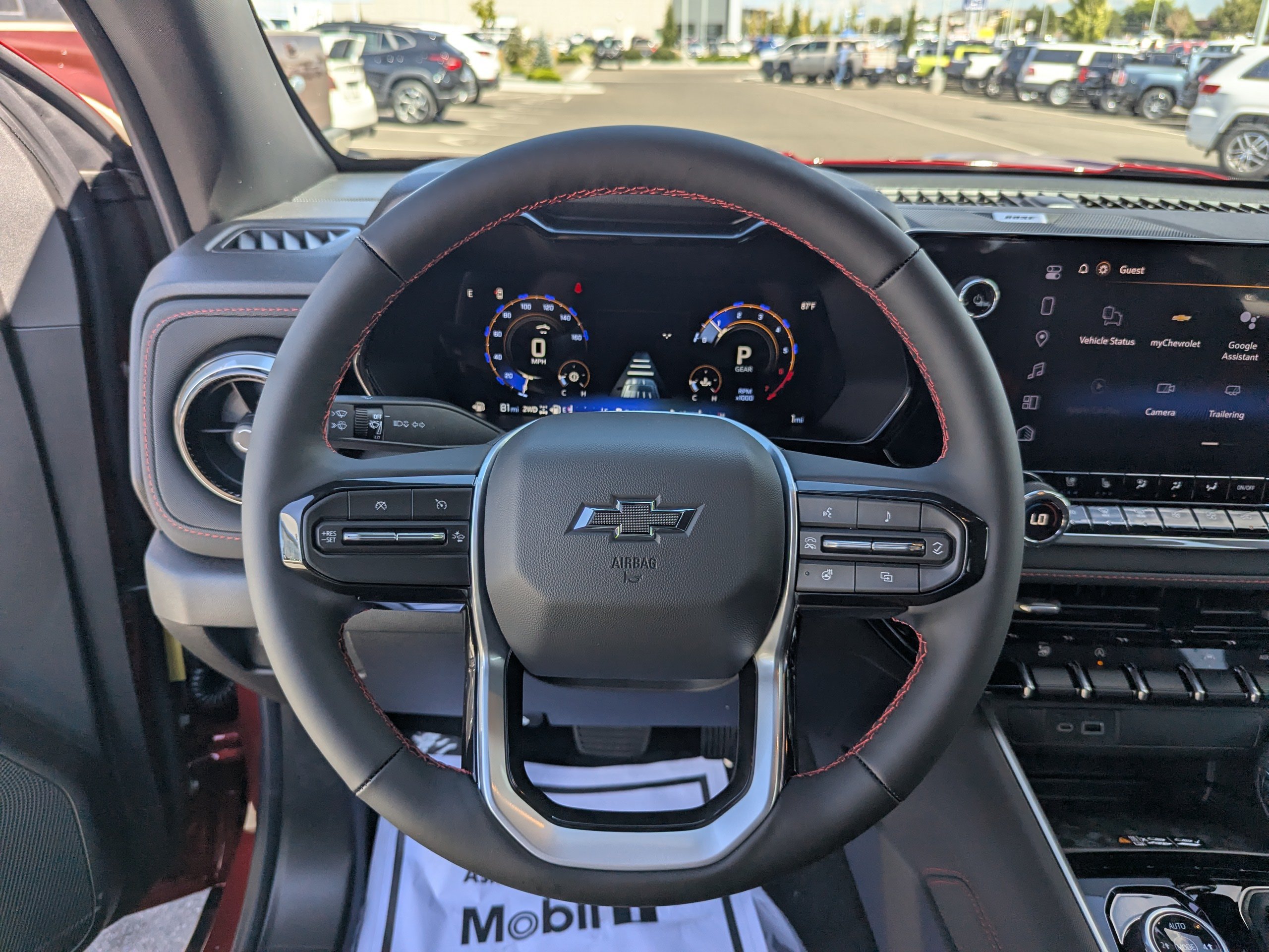 New 2026 Radiant Red Tintcoat Chevrolet Z71 image 14