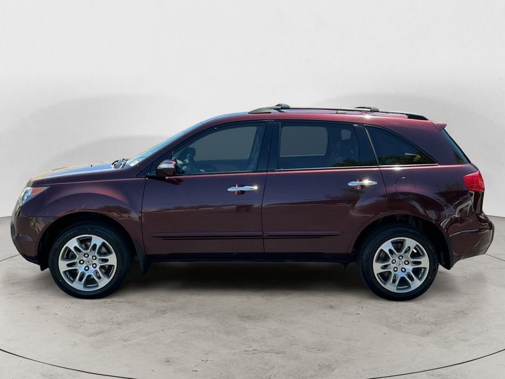 Used 2008 Red Acura Technology image 8